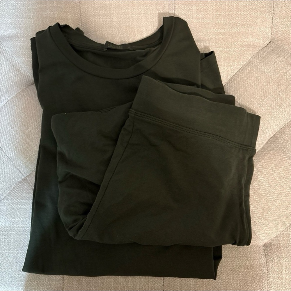 Nuuds Biker Shorts and Tee